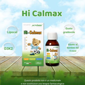 HI CALMAX – Integratore di Calcio, Vitamina D3 e Vitamina K2